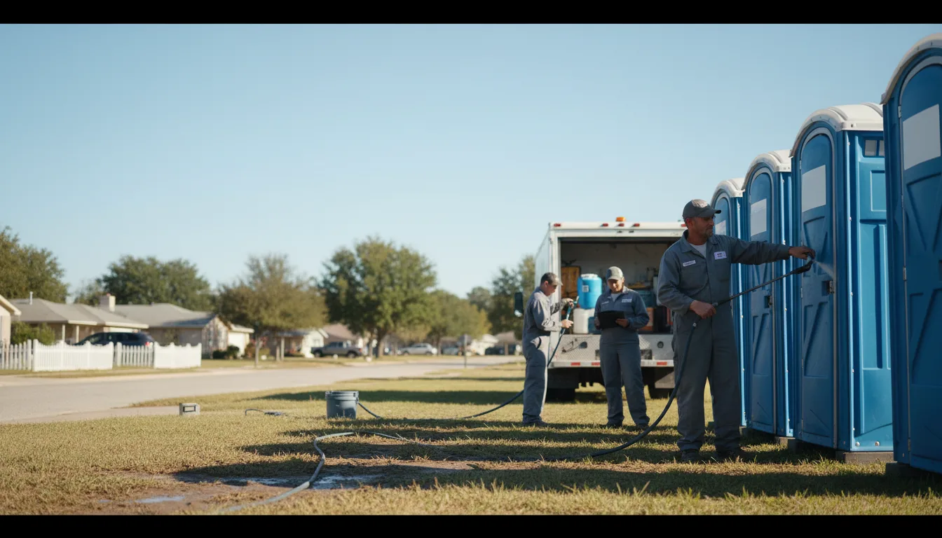 Long-Term Portable Toilet Rental in Kunkle, OH near me